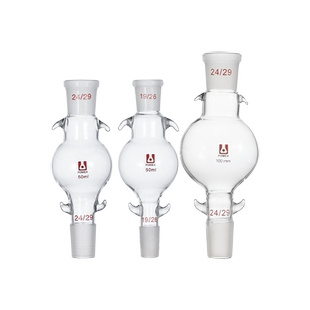 玻璃储液球 层析柱加液球缓冲球缓冲瓶溶剂储存球储存瓶实验室50/100/250/500/1000/2000/3000ml毫升可定制