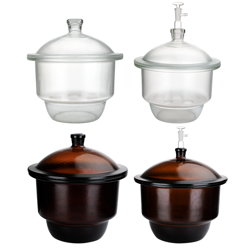 POMEX玻璃干燥器一体加厚瓷板