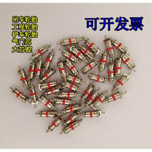 95r2a5轮胎嘴芯气门纯铜工程气门/14轮胎吊车00r25气门.  芯385