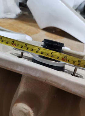 .小便斗马头墙排小便器池法兰x壁挂C尿斗排水管连接密封圈配件50