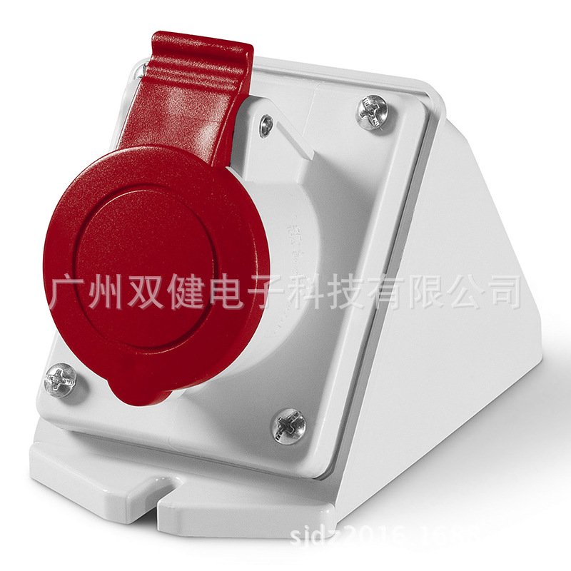 512.3256 32A-6H/3P+E/380V/IP44 明装插座 防水工业插座 cee插座