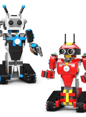 设计智能编程积木小颗粒MxOC机器人 儿童科教STEM拼装