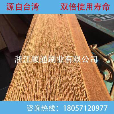 杜邦丝木板刷辊brush滚刷木板拉丝轮钢丝刷抛光轮钢丝轮