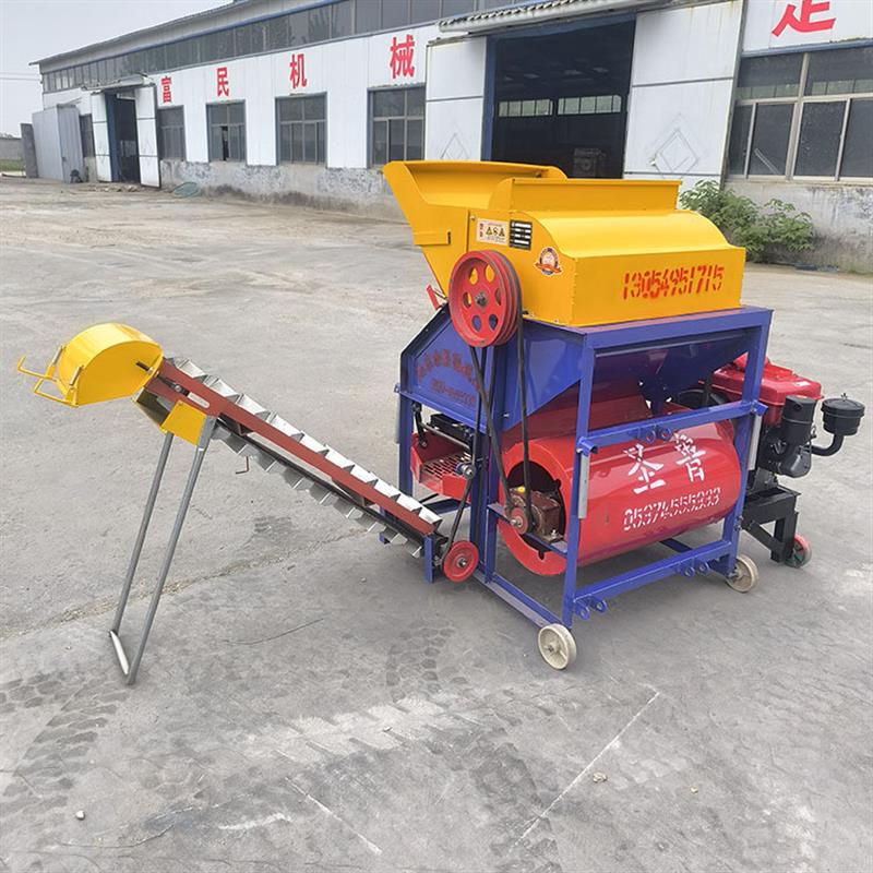 柴电两用覆盆子采摘机 农业鲜花生摘果机 多功能打果子设备脱粒覆