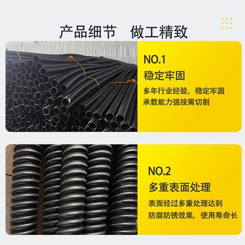 桥梁波纹管混凝土预埋桥梁预应力塑料波纹管螺纹塑料穿线波纹管厂