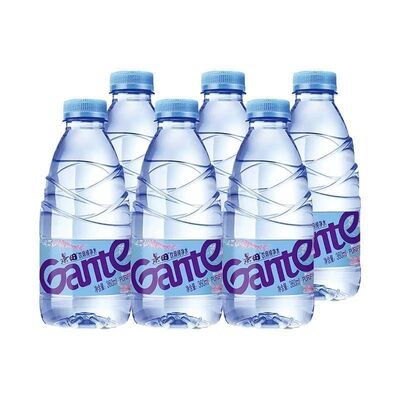 景田新日期纯净水360ml*6瓶整箱特批价外出会议小瓶饮用非矿泉水