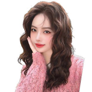 假发片女头顶卷发高颅顶补发垫发片隐形无痕全真人发发根蓬松神器