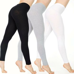 Xs-4xl Full-size cotton yoga pants for women大码女士瑜珈棉裤