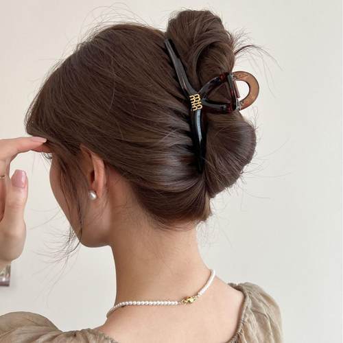 亚克力大号韩版高级感发抓夹