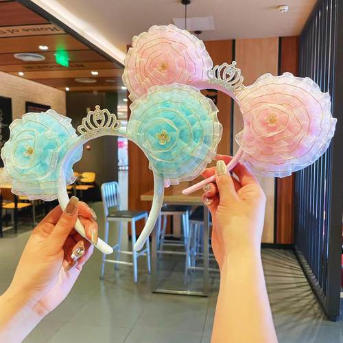 2024新款春夏米妮发箍头饰成人儿童乐园游玩发饰头箍结