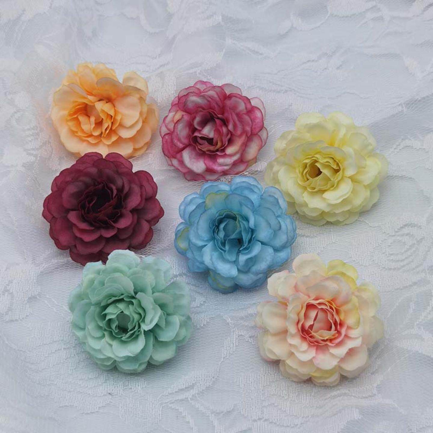 古风宋制汉服明制头饰唐风杜鹃绢花发夹甜美配饰超仙襦裙发饰全套