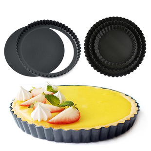 Tart Quiche Flan Pan Molds Pie Pizza Cake Round Mould 披萨盘