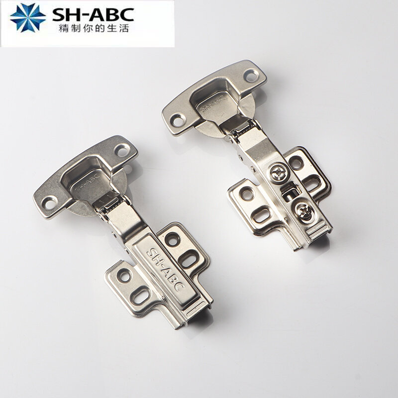星徽sh-abc 高档阻尼液压厨房铰链 烟斗合页全盖半盖大弯铰链
