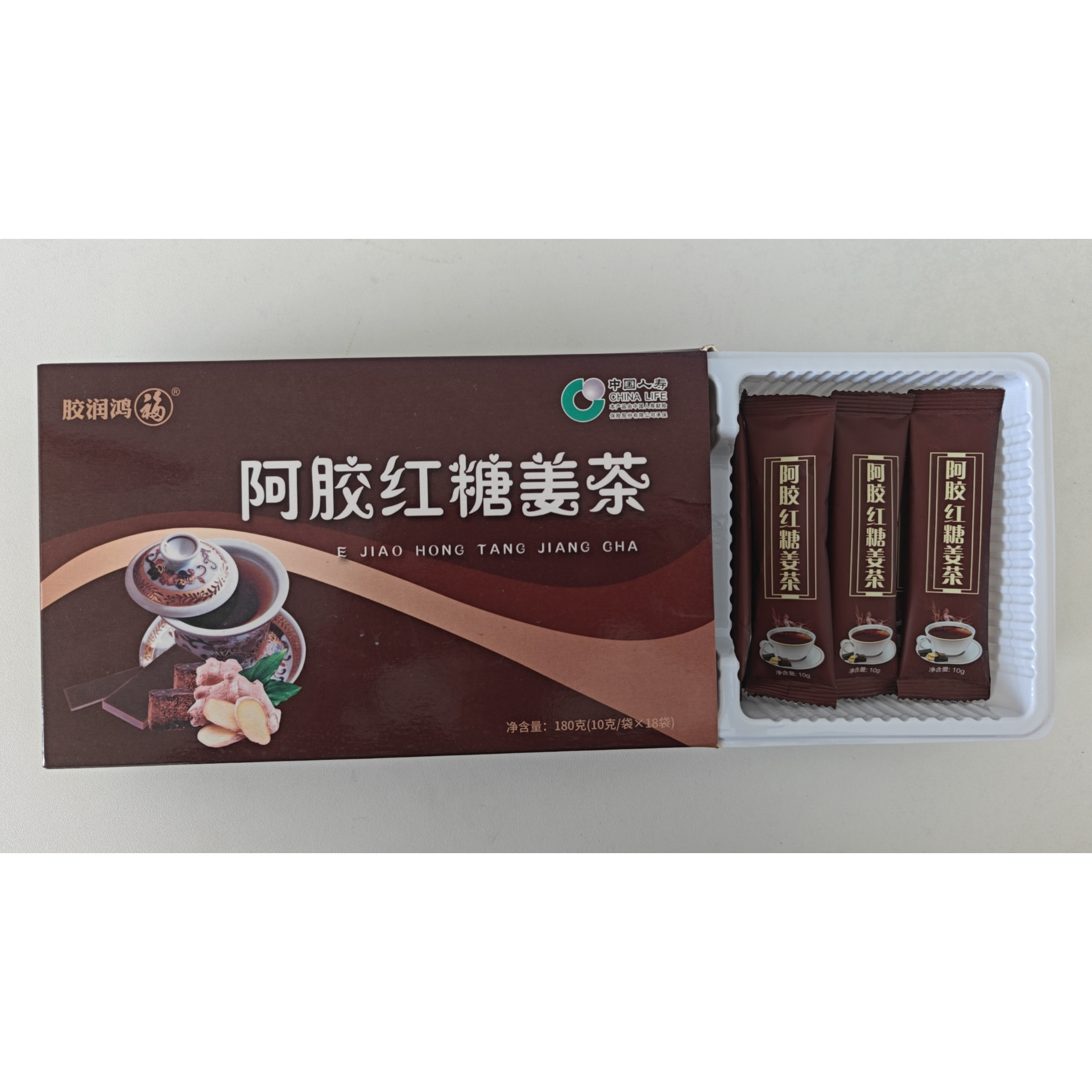 【发两盒】胶润鸿福阿胶红糖姜茶阿胶制品