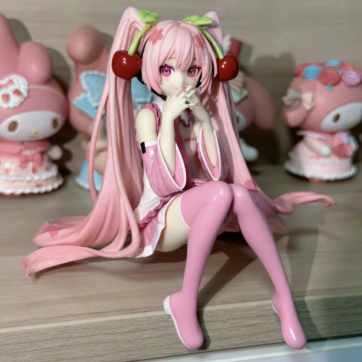 樱花初音未来手办MIKU泡