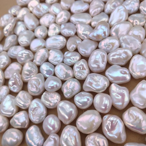 keshi碎银子小石头巴洛克珍珠