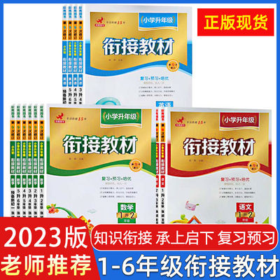 2024年新版欣鹰图书小学升年级衔接教材1升2升3升4升5升6小升初数学小学语文英语语暑假作业复习预习培优衔接教材全套重点考点复习