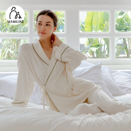 mamiline纯棉月子服夏季