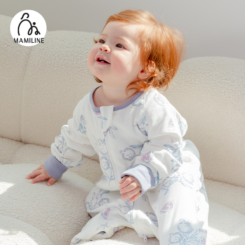 MAMILINE有机棉一体式婴儿睡袋