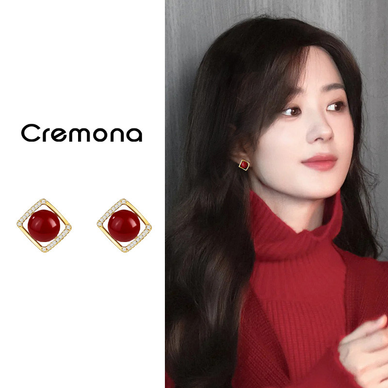 小众设计方形珠珠蚊香盘耳夹无耳洞轻奢高级耳环秋冬绝美气质耳饰,饰品/流行首饰/时尚饰品新,耳夹,淘宝优惠券,粉丝福利购,淘宝优惠卷