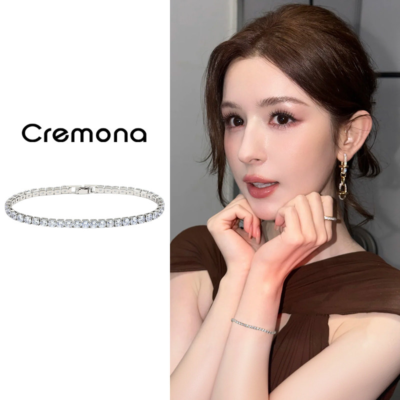 银色巨好看的手链女款2026新款轻奢小众精致高级感高颜值独特配饰