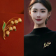 小众独特设计铃兰花朵胸针轻奢高级感高端精致时尚 毛衣胸花配饰女
