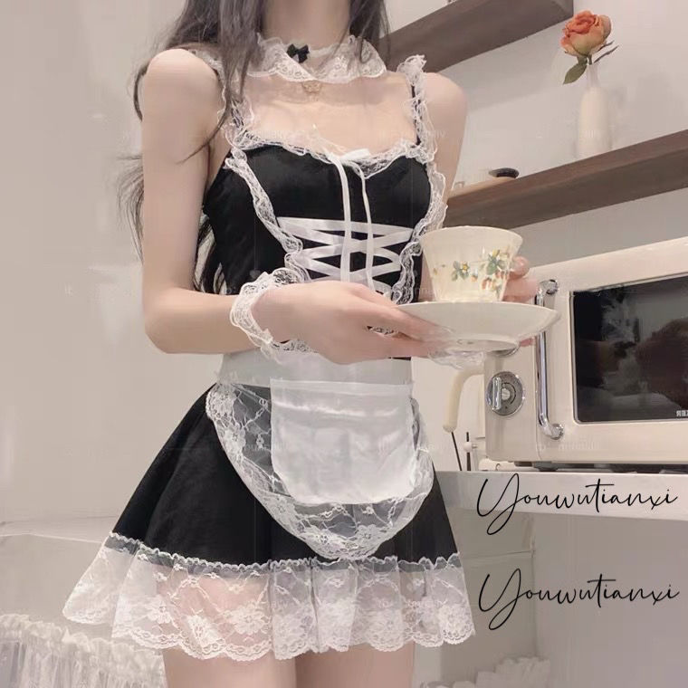 女佣制服沫俪甜cos性感