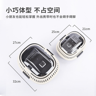 优嗖仓鼠笼小宠外带笼刺猬豚鼠兔子金丝熊外出手提便捷盒运输全景