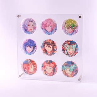 谷的Time 现货 徽章吧唧砖相框 58 75mm 谷美收纳展示亚克力支架