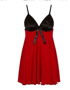 Sexy pajamas nightgown plus size erotic lingerie nightdress