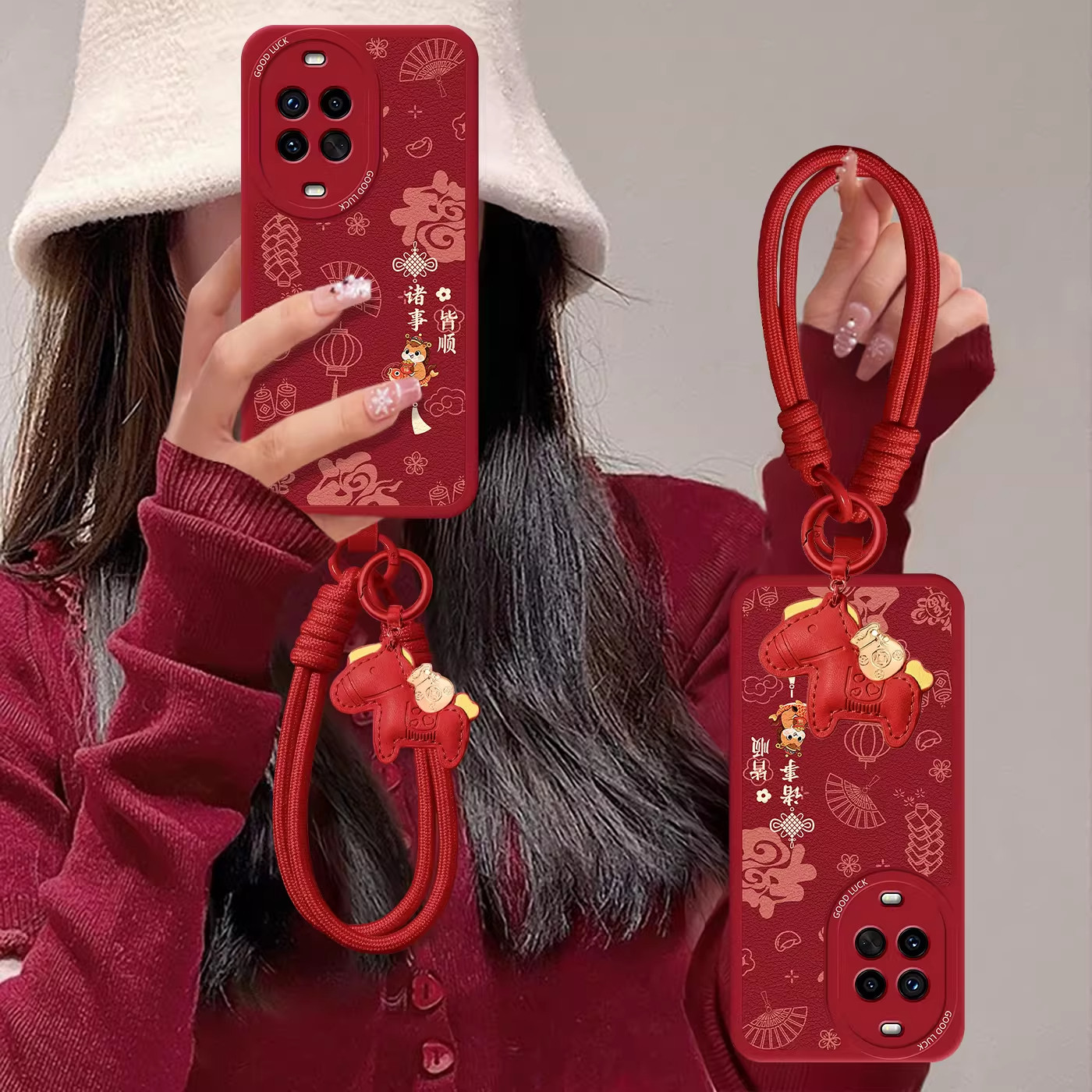 诸事皆顺小马适用华为nova15ultra手机壳新款nova14pro女小众nova13时尚12Pro星耀版女11全包防摔10Pro可爱15,3C数码配件,手机保护套/壳,淘宝优惠券,粉丝福利购,淘宝优惠卷