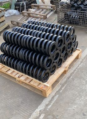 强力大弹簧4.0-80.0mm压簧振动筛减震簧爬梯平板车长模具拖车定做