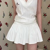 休闲气质运动网球少女裙裤 shushu时尚 甜美收腰芭蕾风百褶短裙