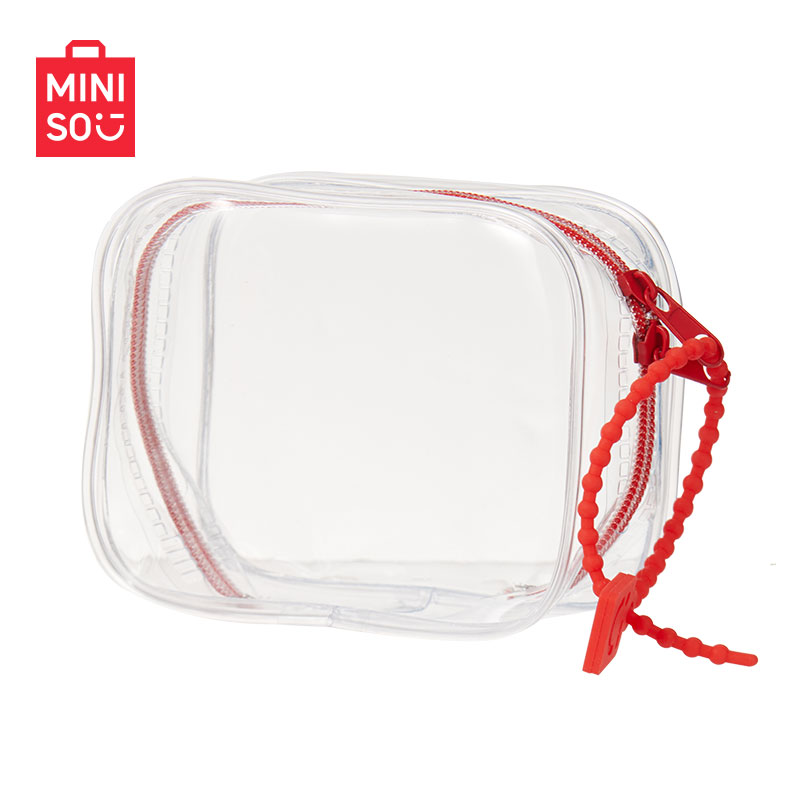 WINK表情方形中号透明收纳包