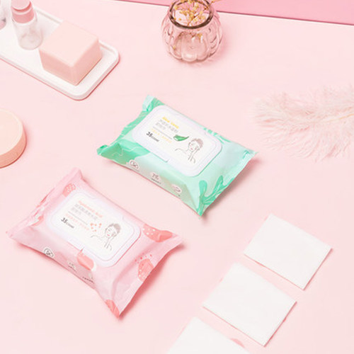 MINISO芦荟补水温和卸妆巾35片