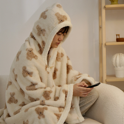 办公室披肩斗篷午睡毯子冬季家居