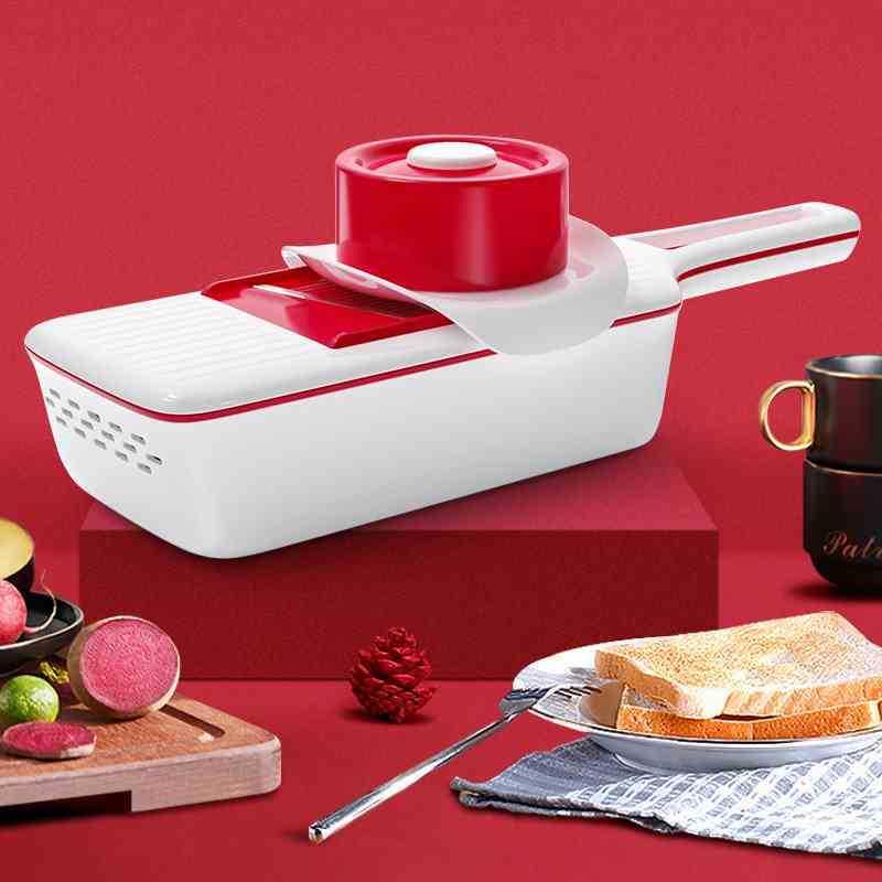 新款厨房多功能切菜神器手动切片器土豆刨丝擦丝器家用切丝切菜器