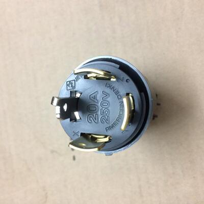4222R 美国电机AMERICAN DENKI 防水橡胶工业插头日本 20A 250V