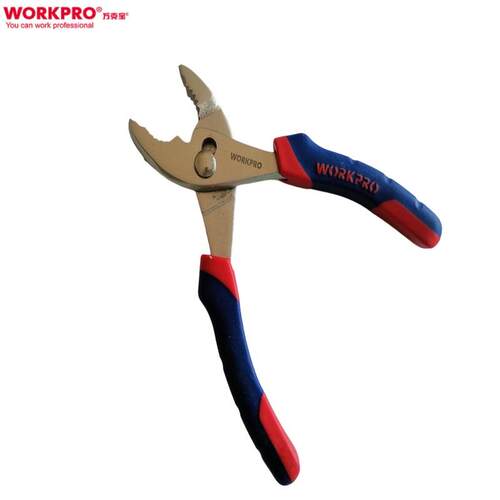 万克宝WORKPRO鲤鱼钳子6寸8寸鱼嘴钳鱼尾钳鱼口钳子虎钳W031007
