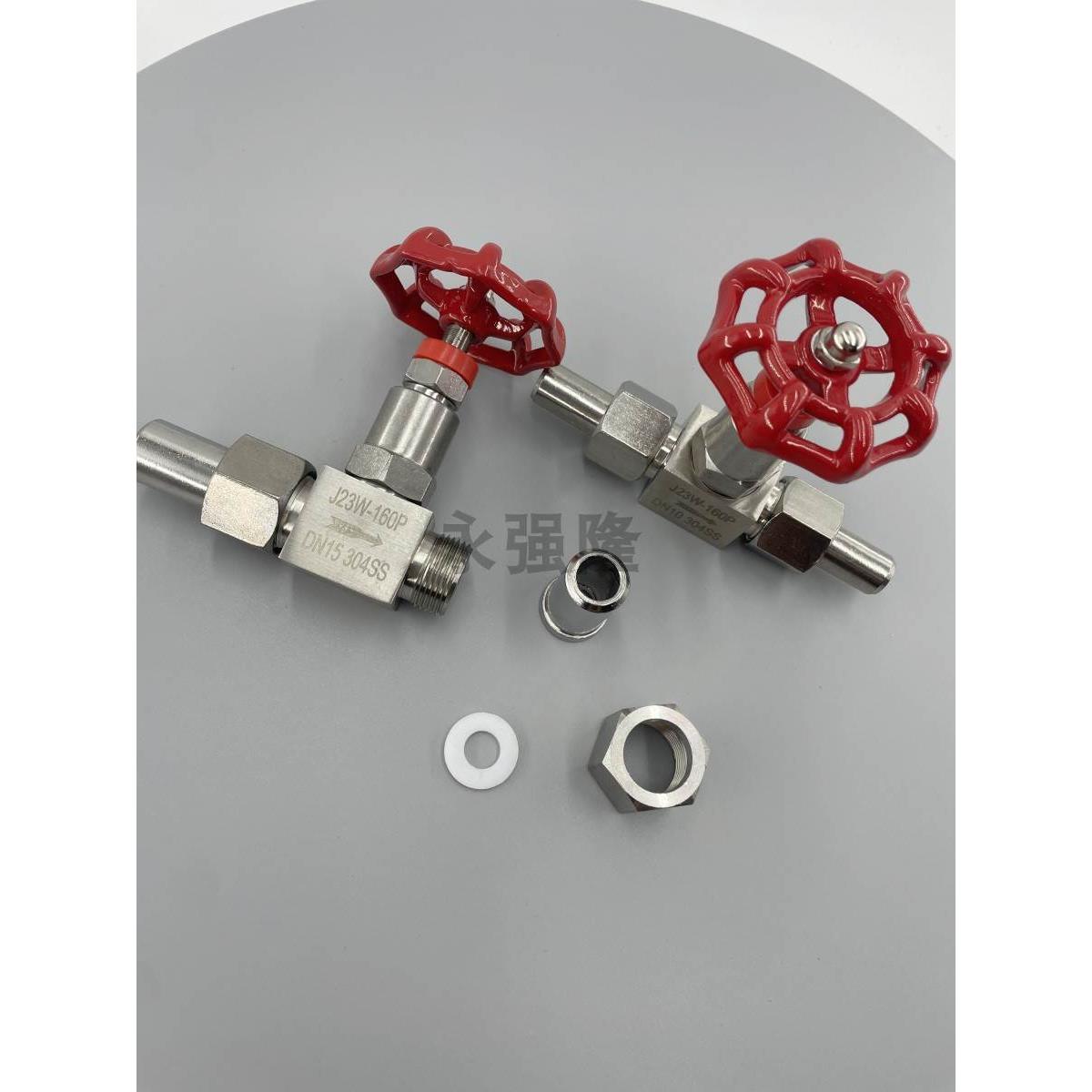 J23W-160P不锈钢304针型阀针形阀焊接外螺纹高压截止阀J21W-25P