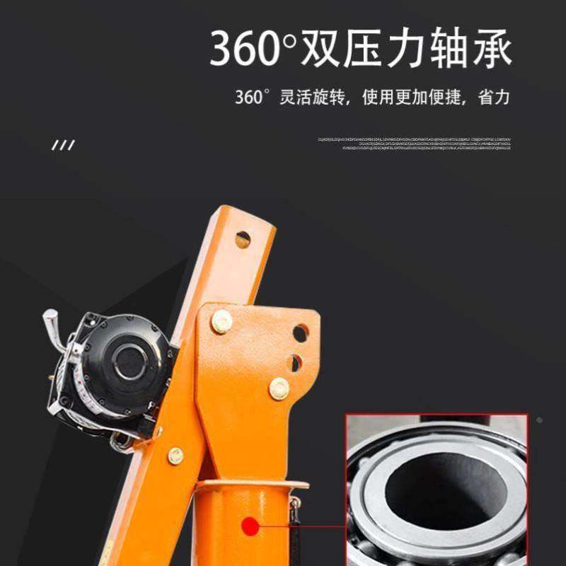 车载吊机随车吊12V24V车用单臂吊悬臂起重220V家用电动葫芦提升机