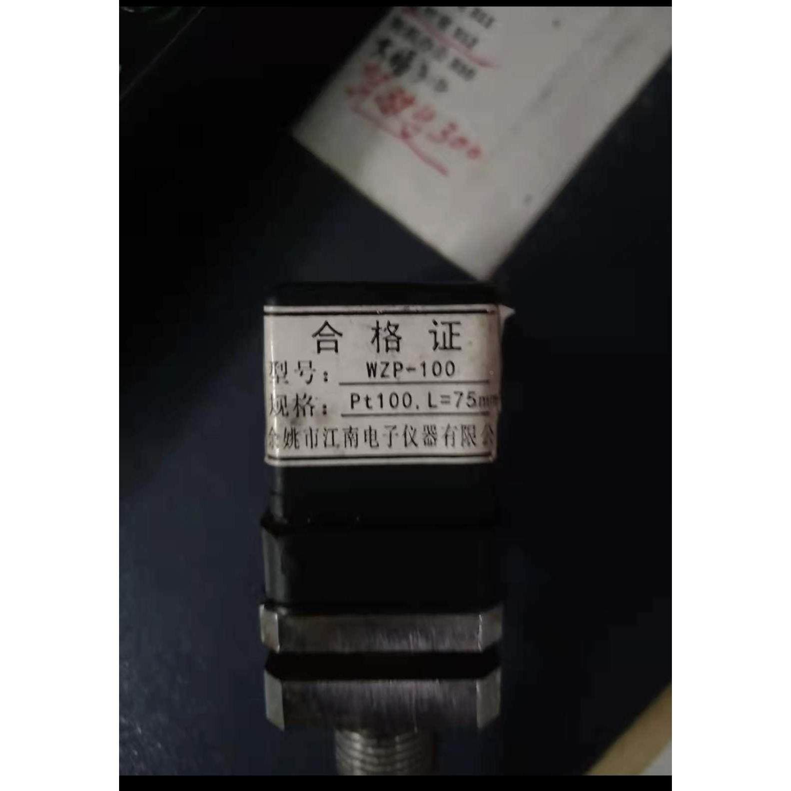 WZP-100 PT100热电阻船用 温度探头 油温探针 余姚江南电子