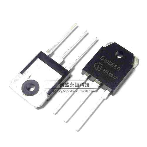 直插 D100E60 IDW100E60 TO-247 100A600V电焊机常用快恢复二极管