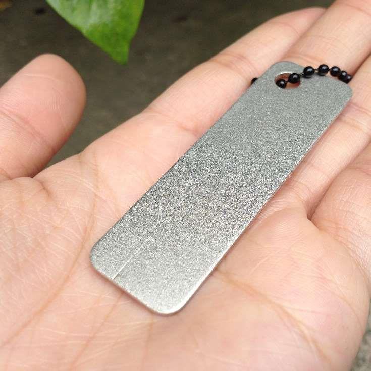 超硬金刚石磨刀石户外修刀磨刀器 磨鱼钩 鱼钩锉 轻便好带EDC装备