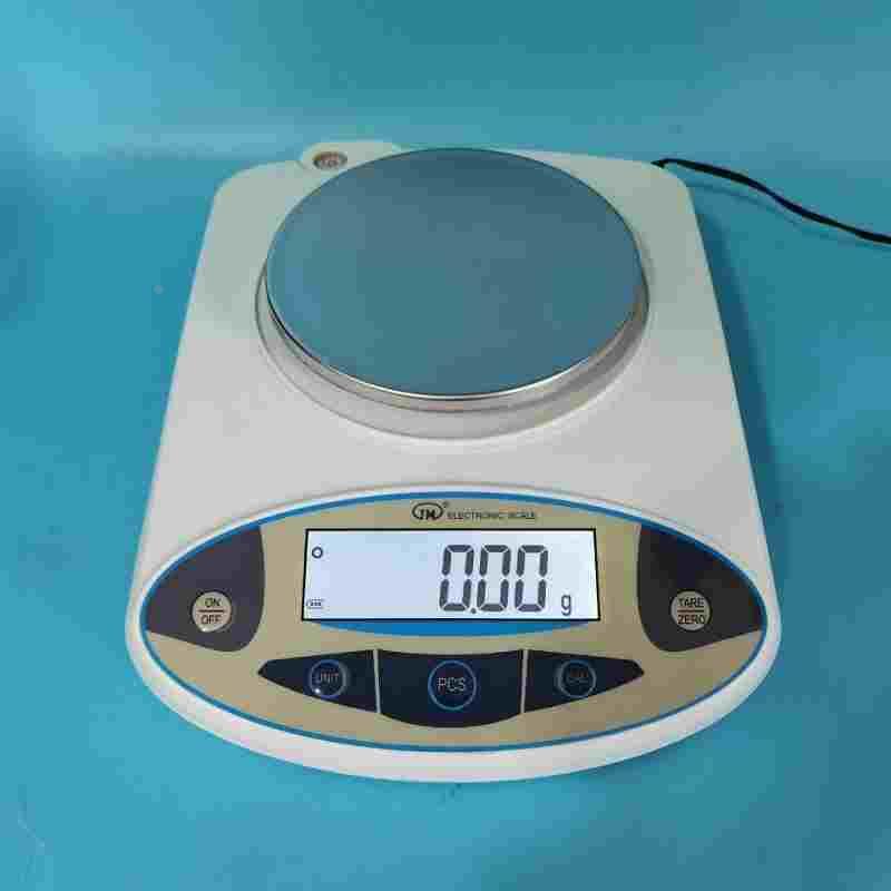 JM-B5002电子天平500g/0.01g 液晶显示 (新款)一级