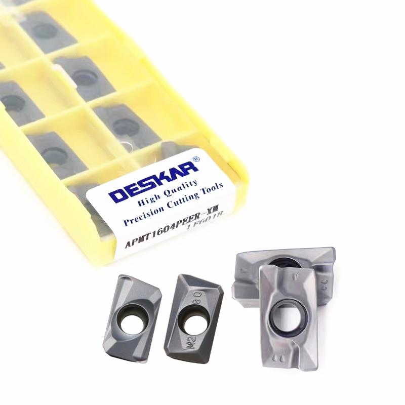 正品DESKAR戴斯卡数控铣刀片APMT1604 1135 R4 R5 R6 R8 LF6018