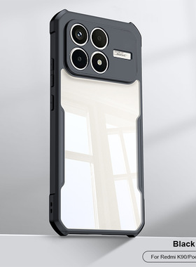 XUNDD 小米POCO F8Ultra手机壳新款适用Xiaomi POCOF8Pro保护套透明不黄防摔气囊全包轻薄高级简约支架商务感