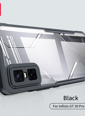XUNDD 新款Infinix GT30Pro 5G手机壳透明不黄适用GT 20 Pro保护套镜头全包气囊防摔软边硬后盖超薄简约外壳