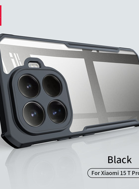 XUNDD 适用小米15T Pro手机壳新款气囊防摔Xiaomi15T透明保护壳软边硬壳