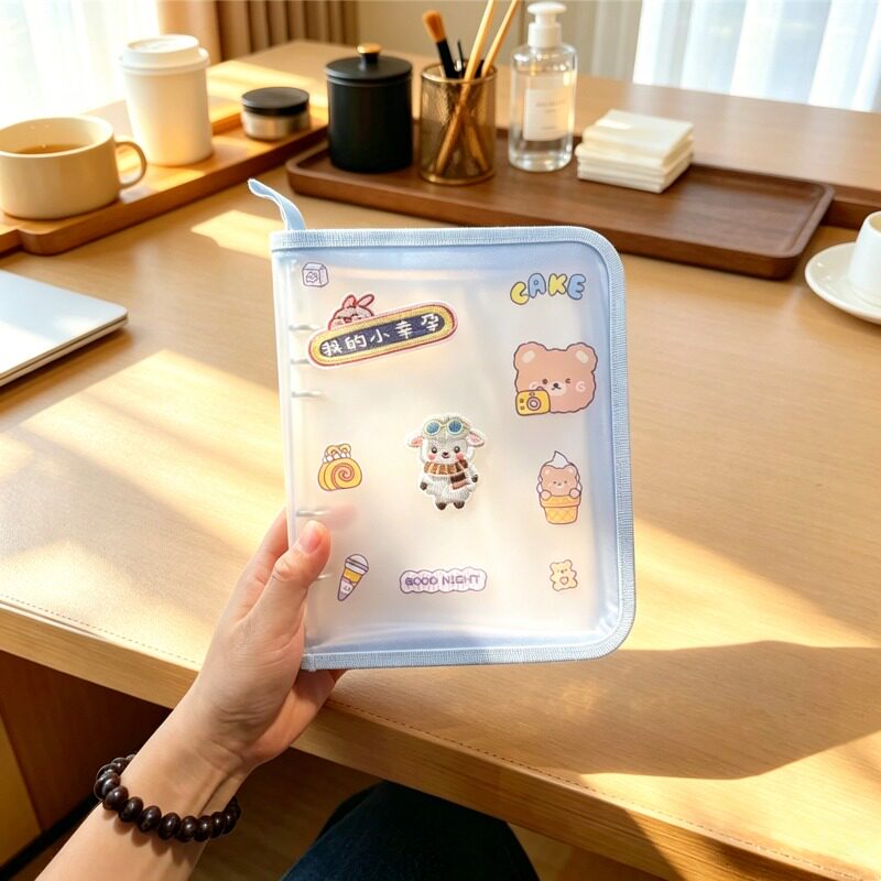 羊宝宝孕妈a4a5报告单收纳册新款卡通产检可折叠活页资料册产检包